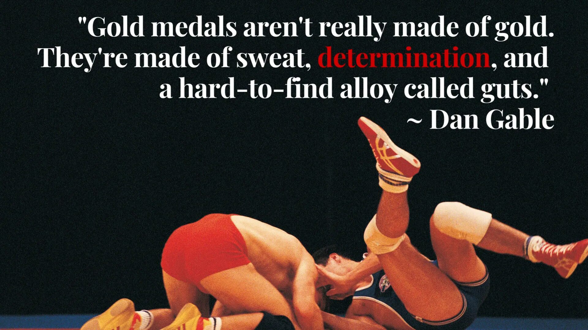 Gold medals quote