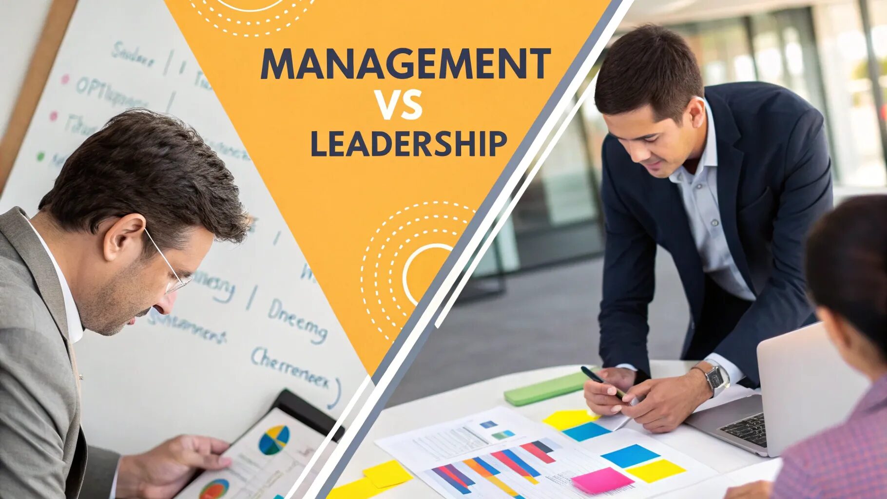 Management is doing things right; leadership is doing the right things