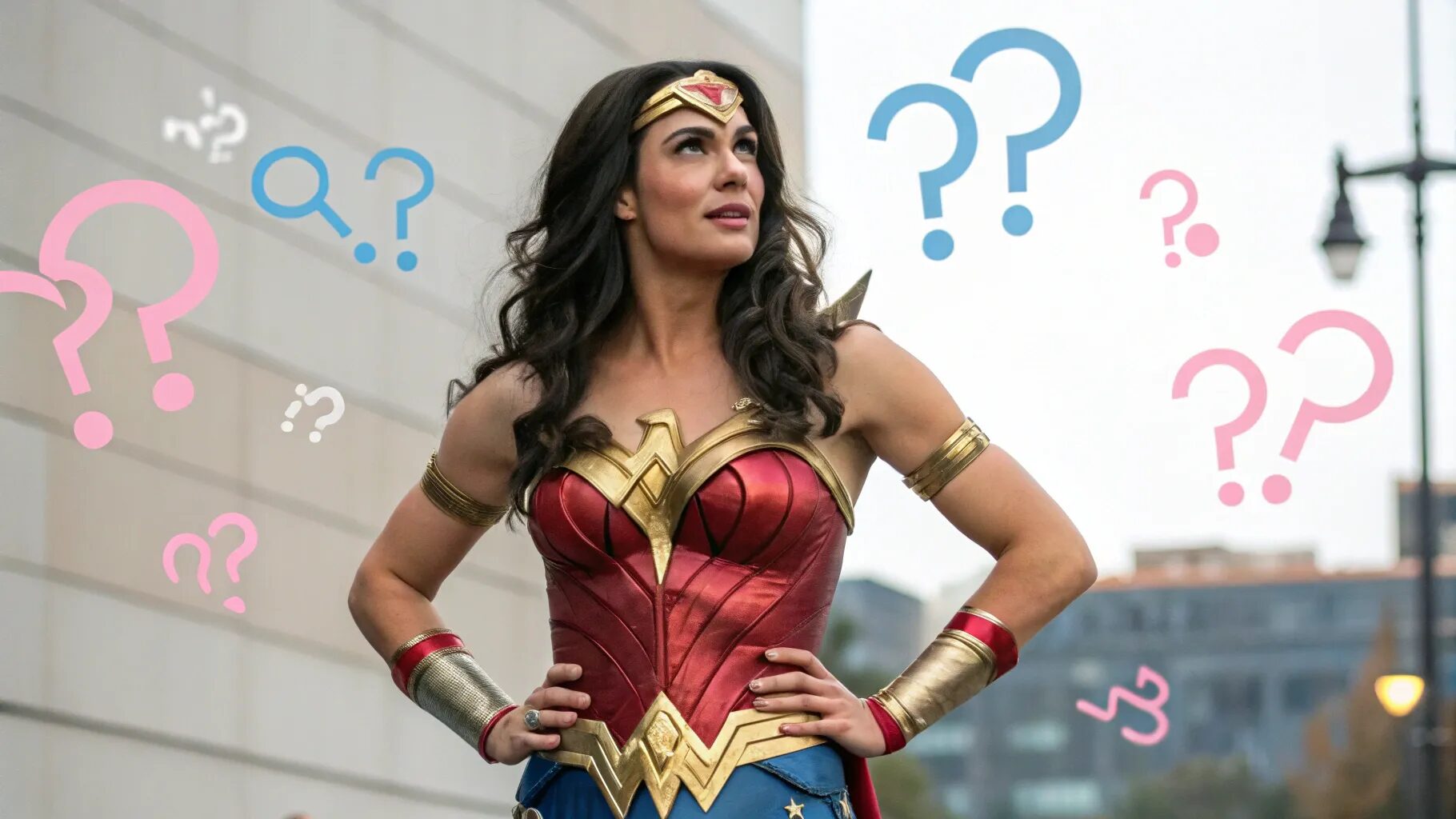 "Back in the day we had Wonder Woman, but now we wonder if it is a woman."