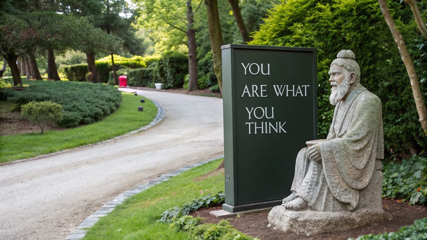 "You are what you think."