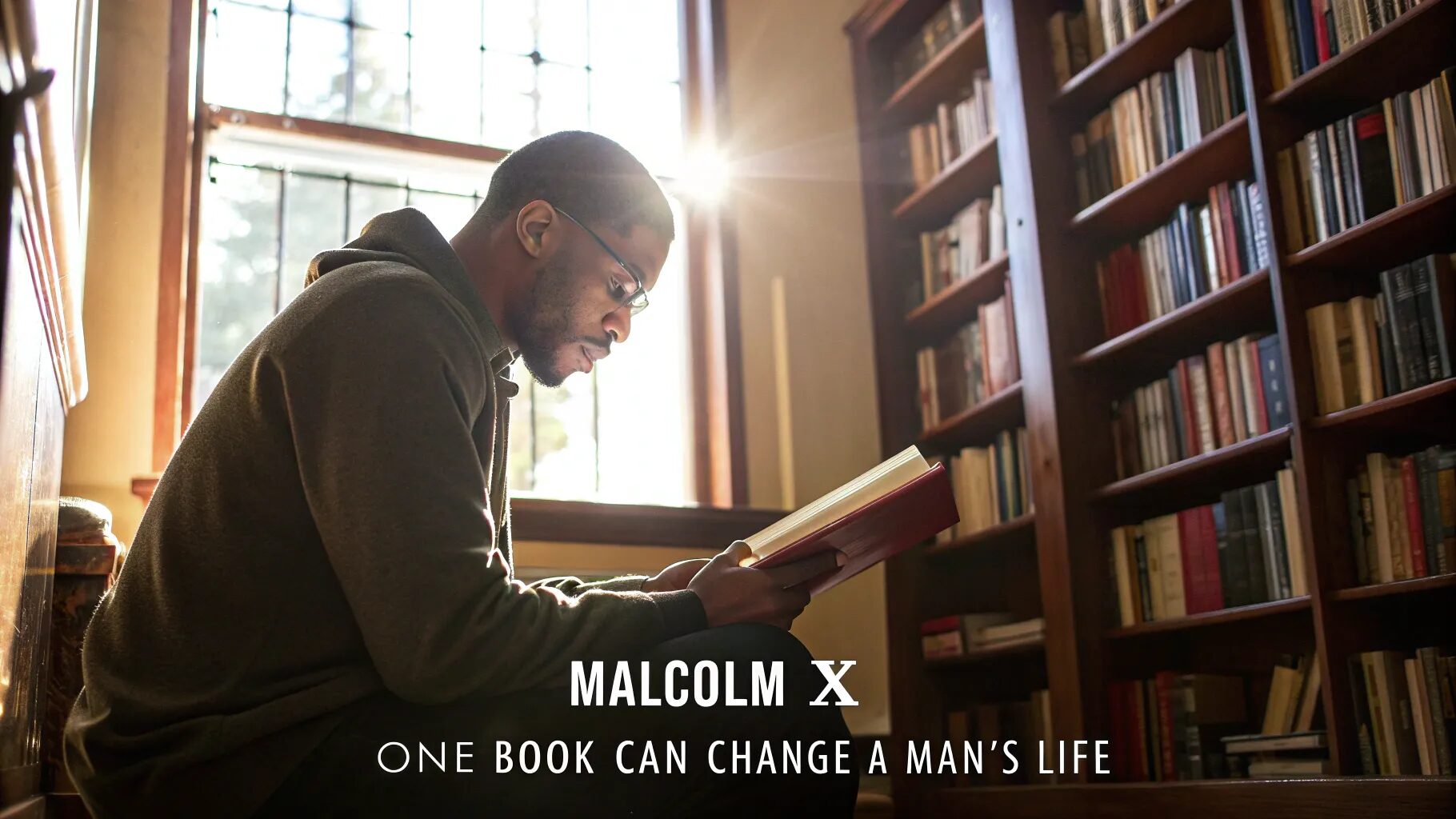 "People don't realize how a man's whole life can be changed by one book."