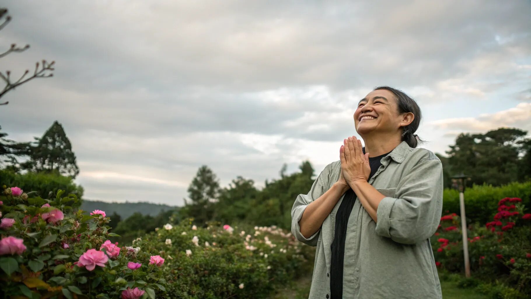 Happiness is when what you think, what you say, and what you do are in harmony.