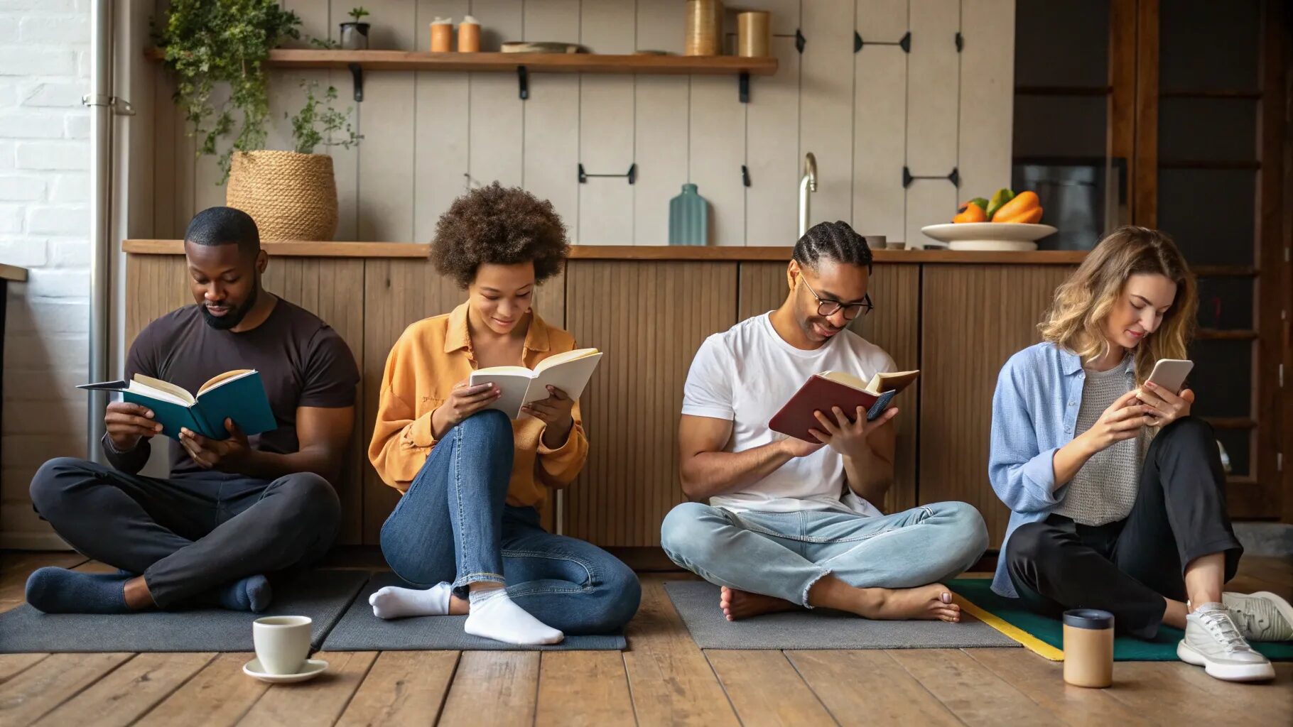 "All people are the same; only their habits differ."