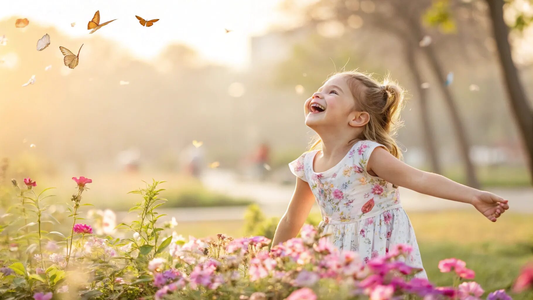 “No one ever told me I was pretty when I was a little girl. All little girls should be told they're pretty, even if they aren't.”