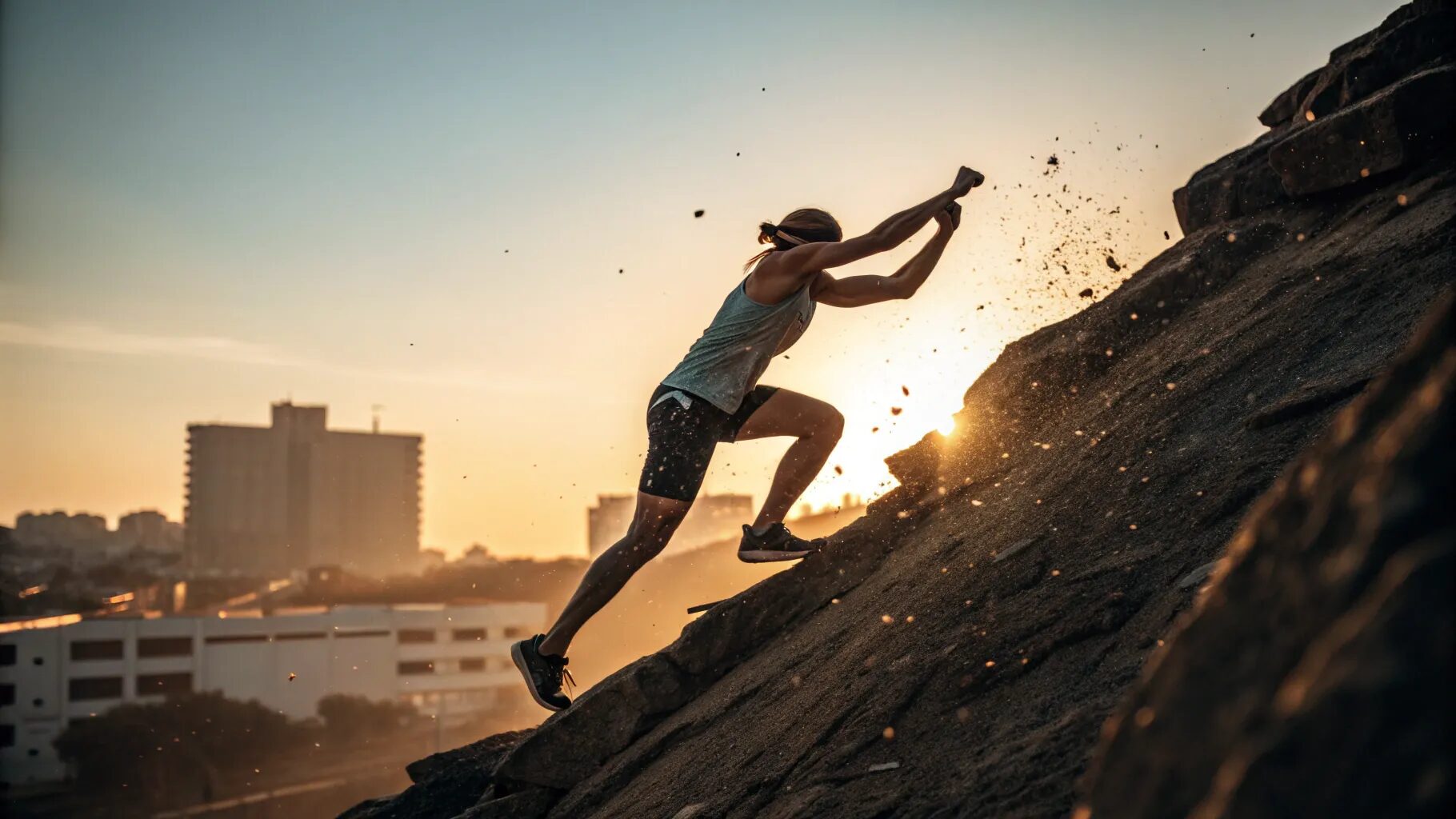 “The fittest person survives! The fighting man succeeds! He who Fights to Fit, will Survive to Succeed!”  Israelmore Ayivor