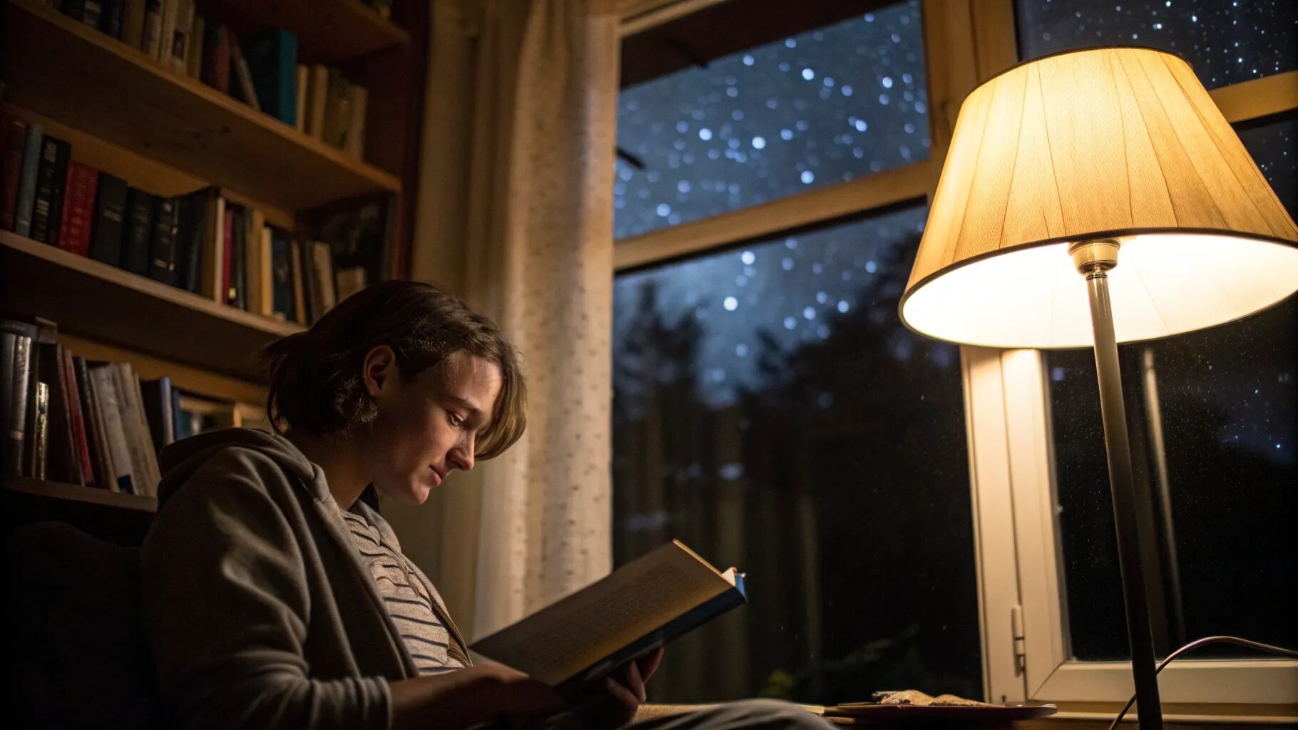 “As he read, I fell in love the way you fall asleep: slowly, and then all at once.” — John Green