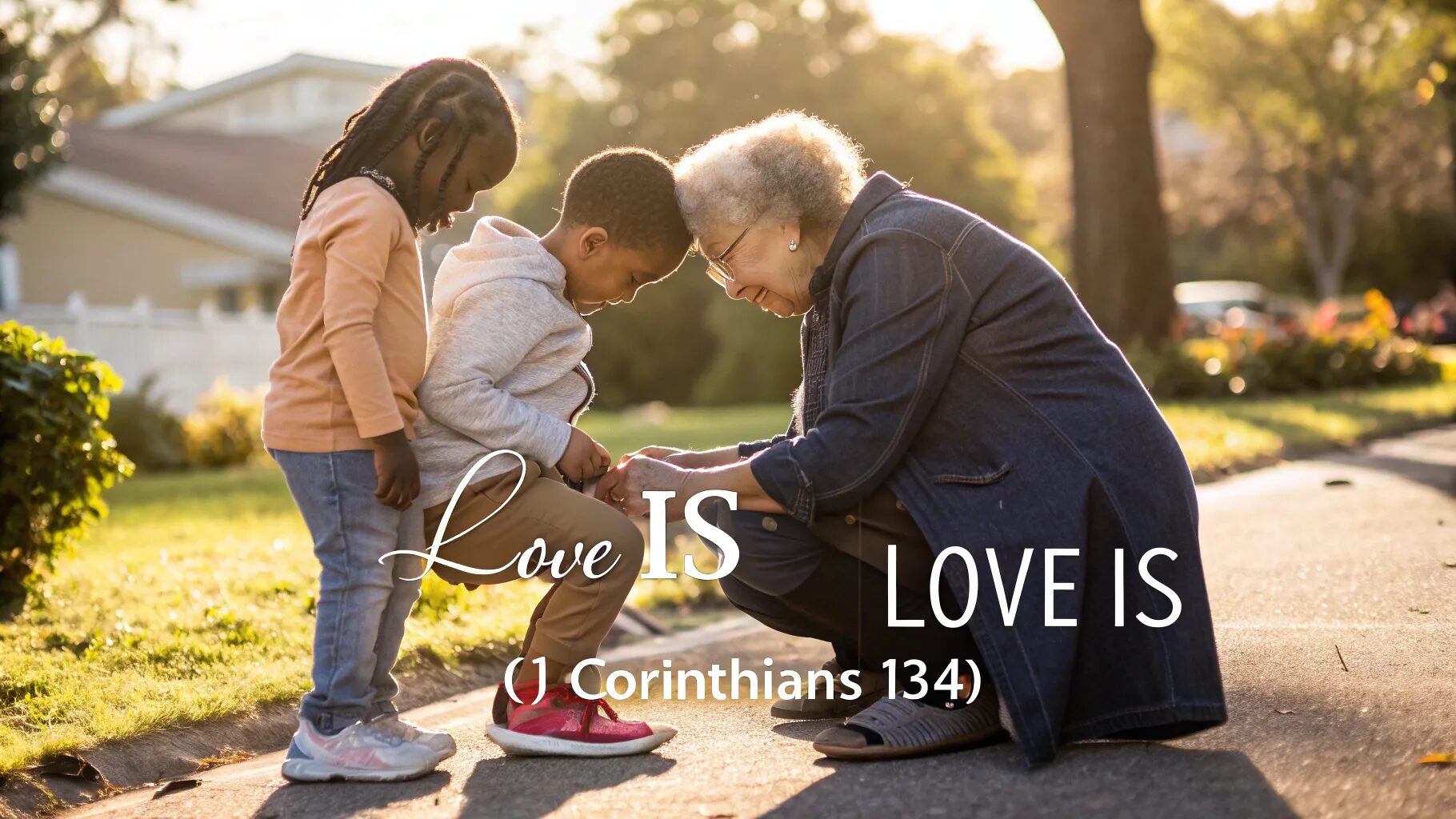 “Love is patient, love is kind. It does not envy, it does not boast, it is not proud.” (1 Corinthians 13:4)